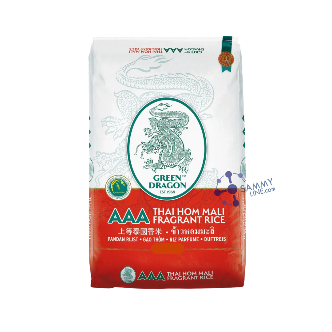 GREEN DRAGON 20kg RICE - Riz Long Grain Parfumé 20kg