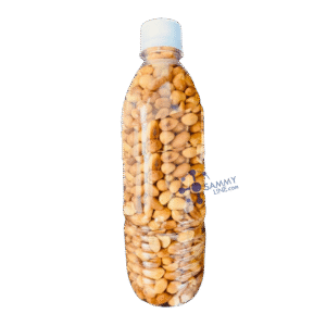 AFRICAN ROASTED PEANUTS - ARACHIDES GRILLÉES EN BOUTEILLE