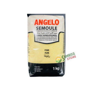 FINE YELLOW SEMOLINA 1KG - SEMOULE JAUNE FINE