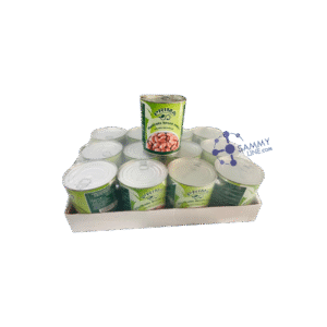 Brown beans 12 cans - Haricots bruns cuits conserve