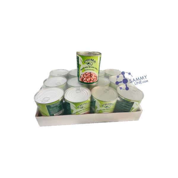 Brown beans 12 cans - Haricots bruns cuits conserve