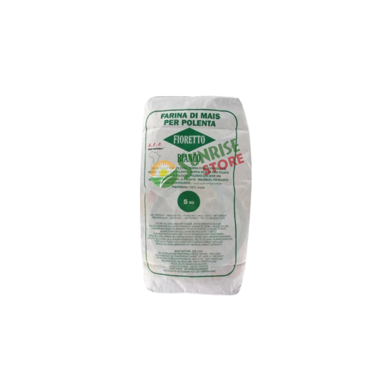 WHITE CORN FLOUR 5kg - FARINE DE MAÏS BLANC FINE