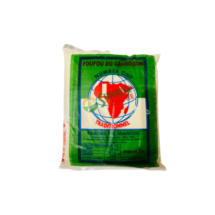 CASSAVA FLOUR 1kg RDC - FARINE  DE MANIOC 1kg
