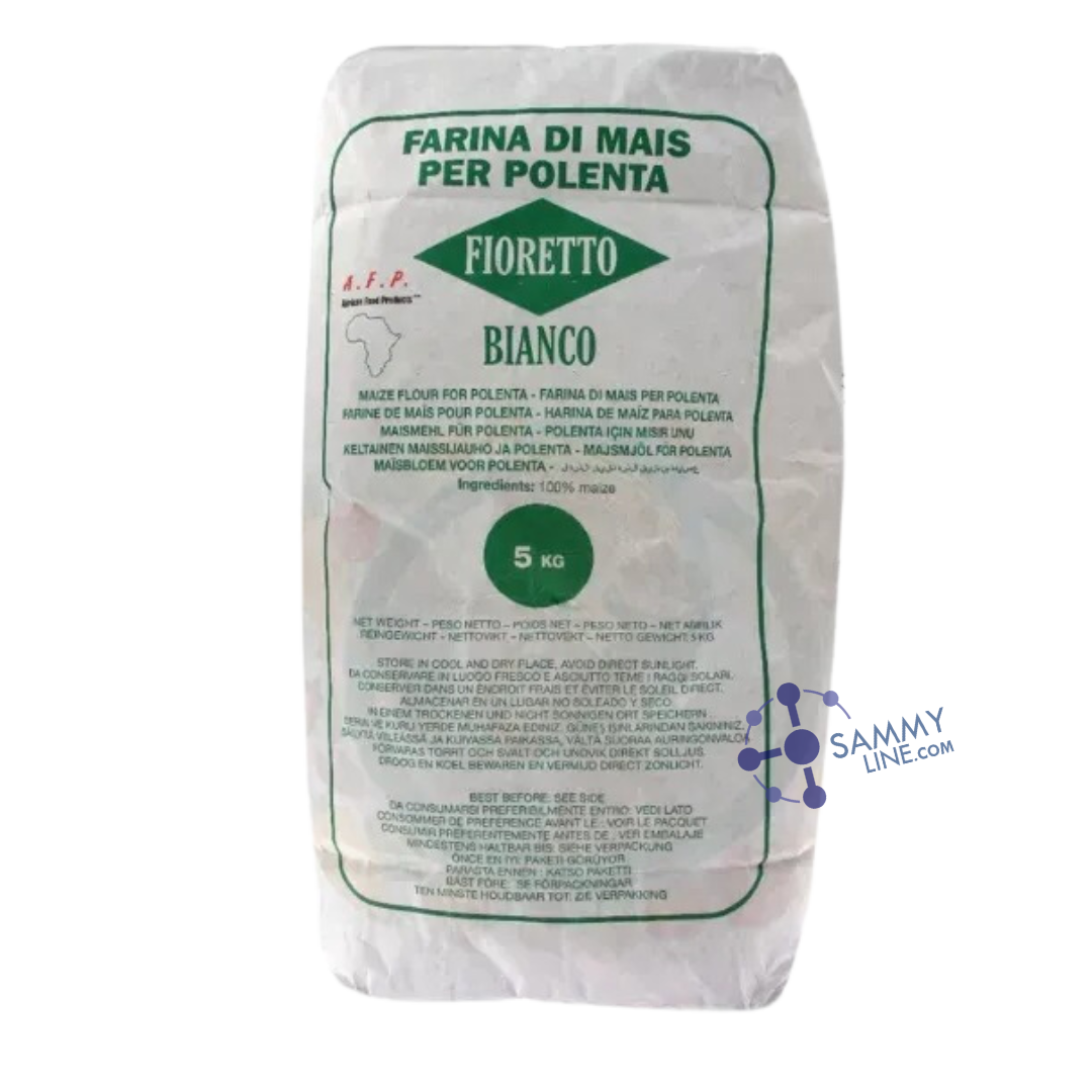 WHITE MAIS FLOUR 5KG - FARINE MAIS BLANC 5KG