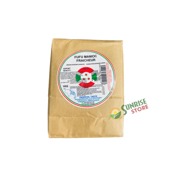 CASSAVA FUFU BURUNDI 1KG - FUFU DE MANIOC BURUNDI