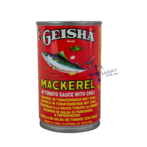 GEISHA MACKEREL TOMATO CHILLI - MAQUEREAU GEISHA TOMATE PIMENT