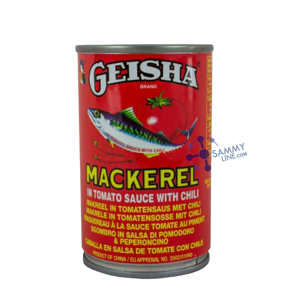 GEISHA MACKEREL TOMATO CHILLI - MAQUEREAU GEISHA TOMATE PIMENT