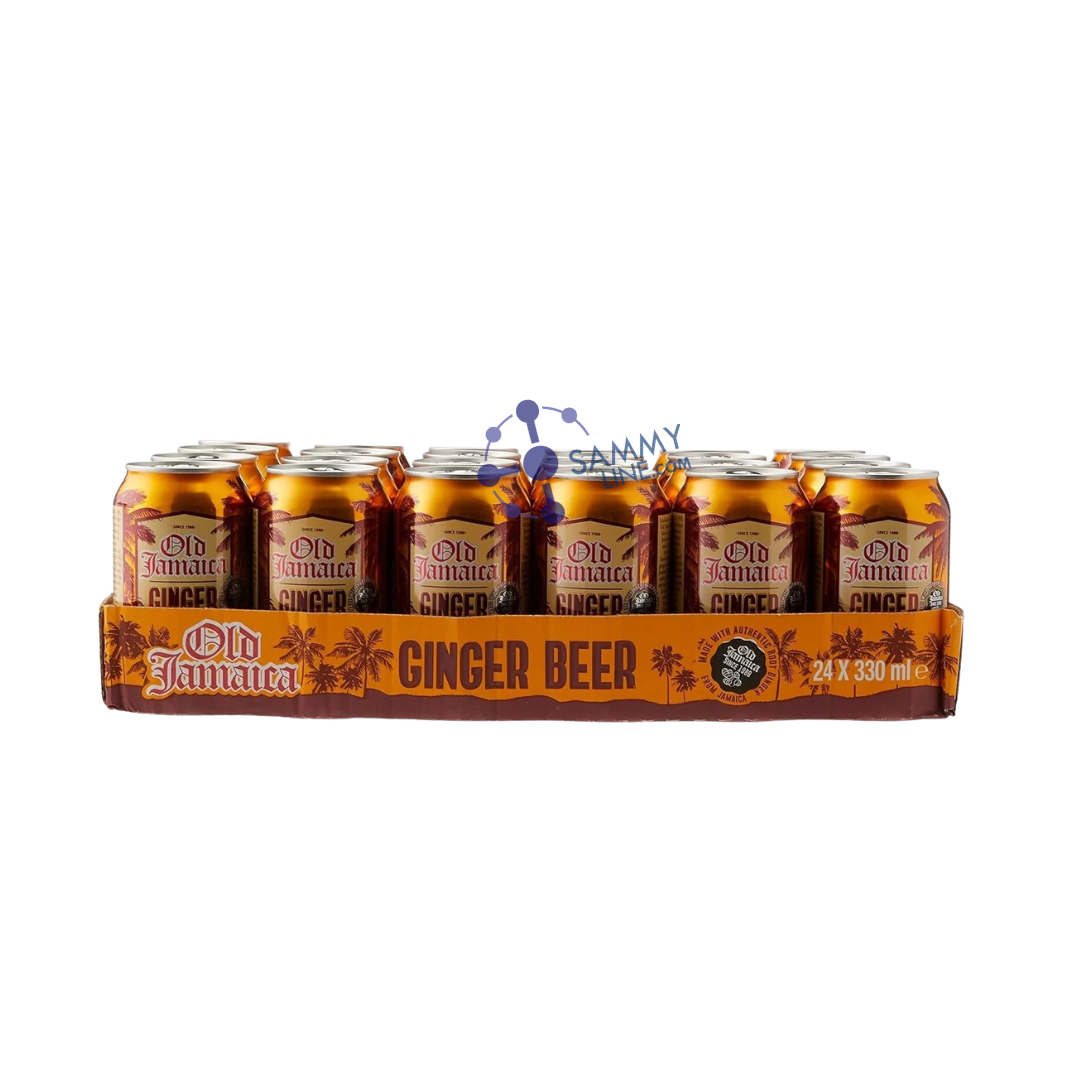 GINGER BEER CANS 24PCS - CANETTES GINGER BEER 24PCS
