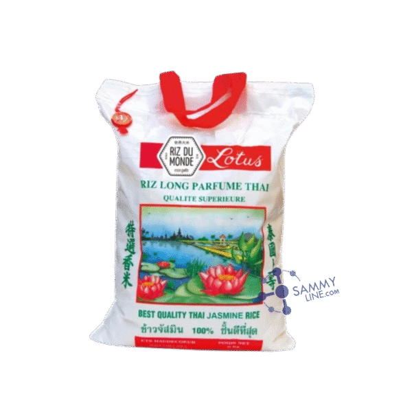 LOTUS LONG GRAIN 5KG - RIZ LOTUS LONG GRAIN 5KG