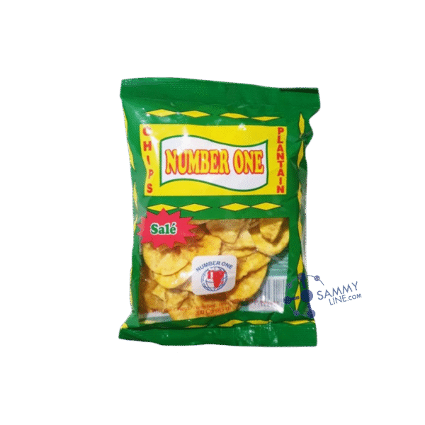 NR1 SALTY BANANA CHIPS - NR1 CHIPS DE BANANE SALÉES