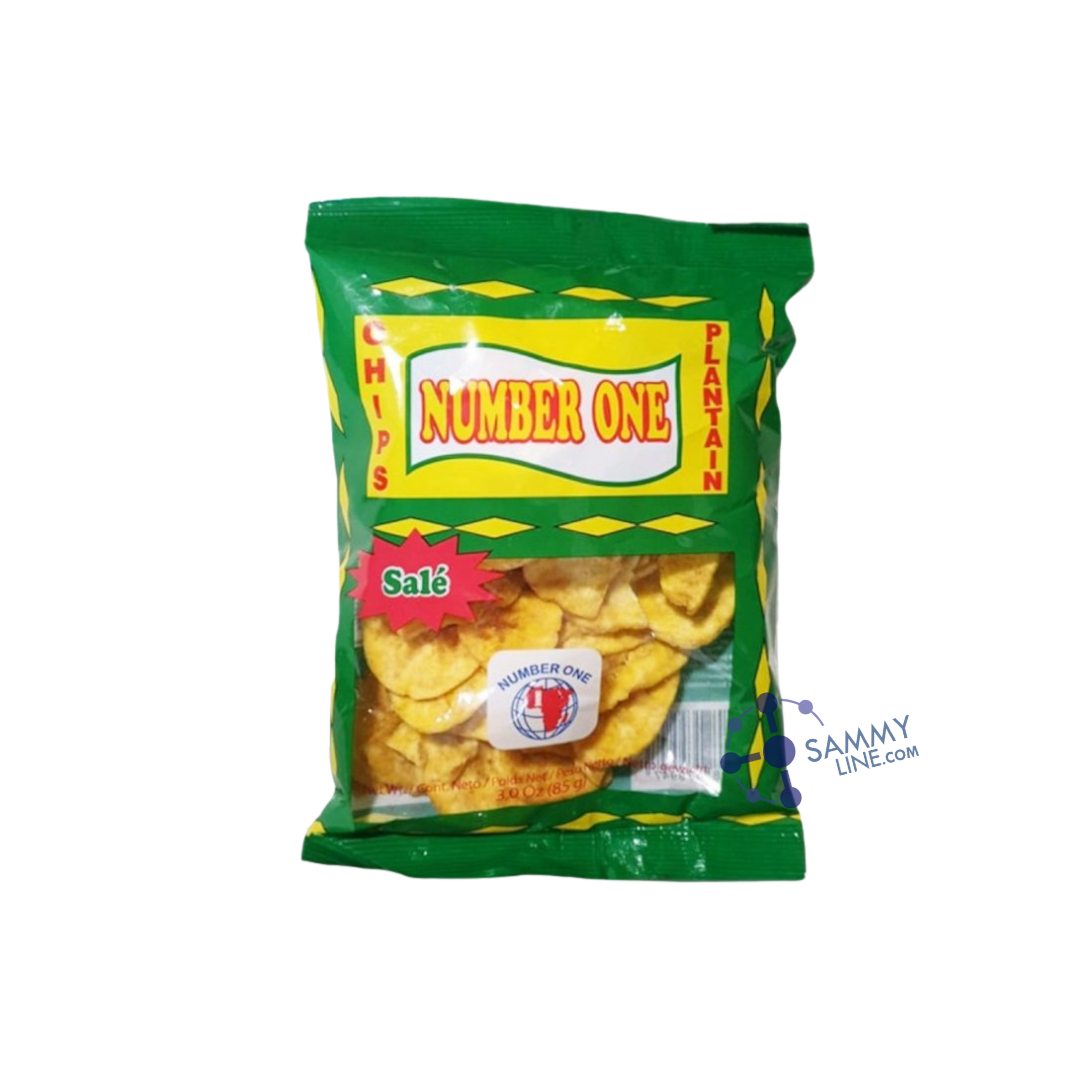 NR1 SALTY BANANA CHIPS - NR1 CHIPS DE BANANE SALÉES