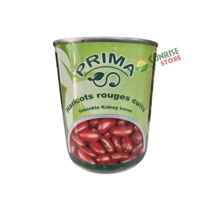 Canned cooked red beans - Haricots rouges cuits en conserve