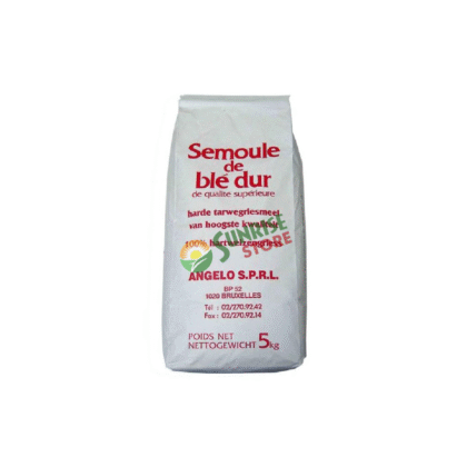FINE SEMOLINA ANGELO 5kg - SEMOULE FINE JAUNE 5kg