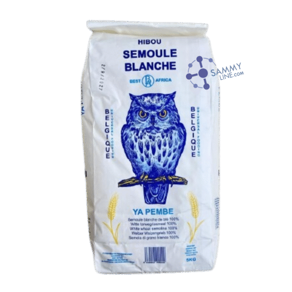 WHITE SEMOLINA 5kg – SEMOULE BLANC 5kg
