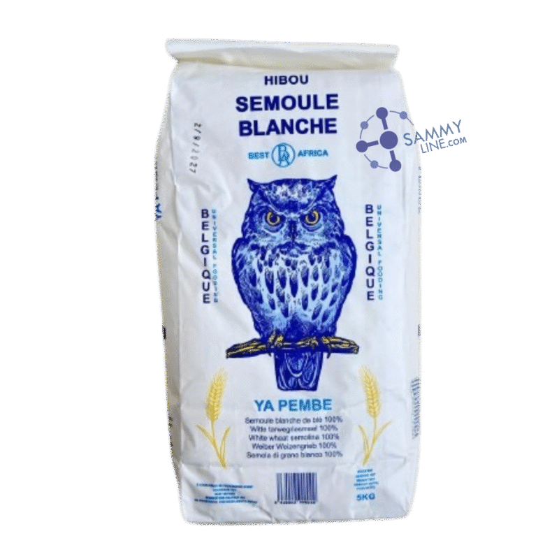 WHITE SEMOLINA 5kg – SEMOULE BLANC 5kg