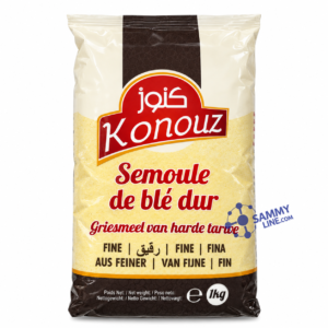 SEMOULINA FINE 1kg - SEMOULE FINE 1kg