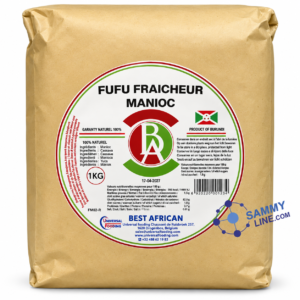 BURUNDIAN CASSAVA FLOUR - FARINE DE MANIOC BURUNDI 1kg