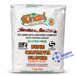 KINAZI CASSAVA FLOUR - FARINE DE MANIOC RWANDA 1kg