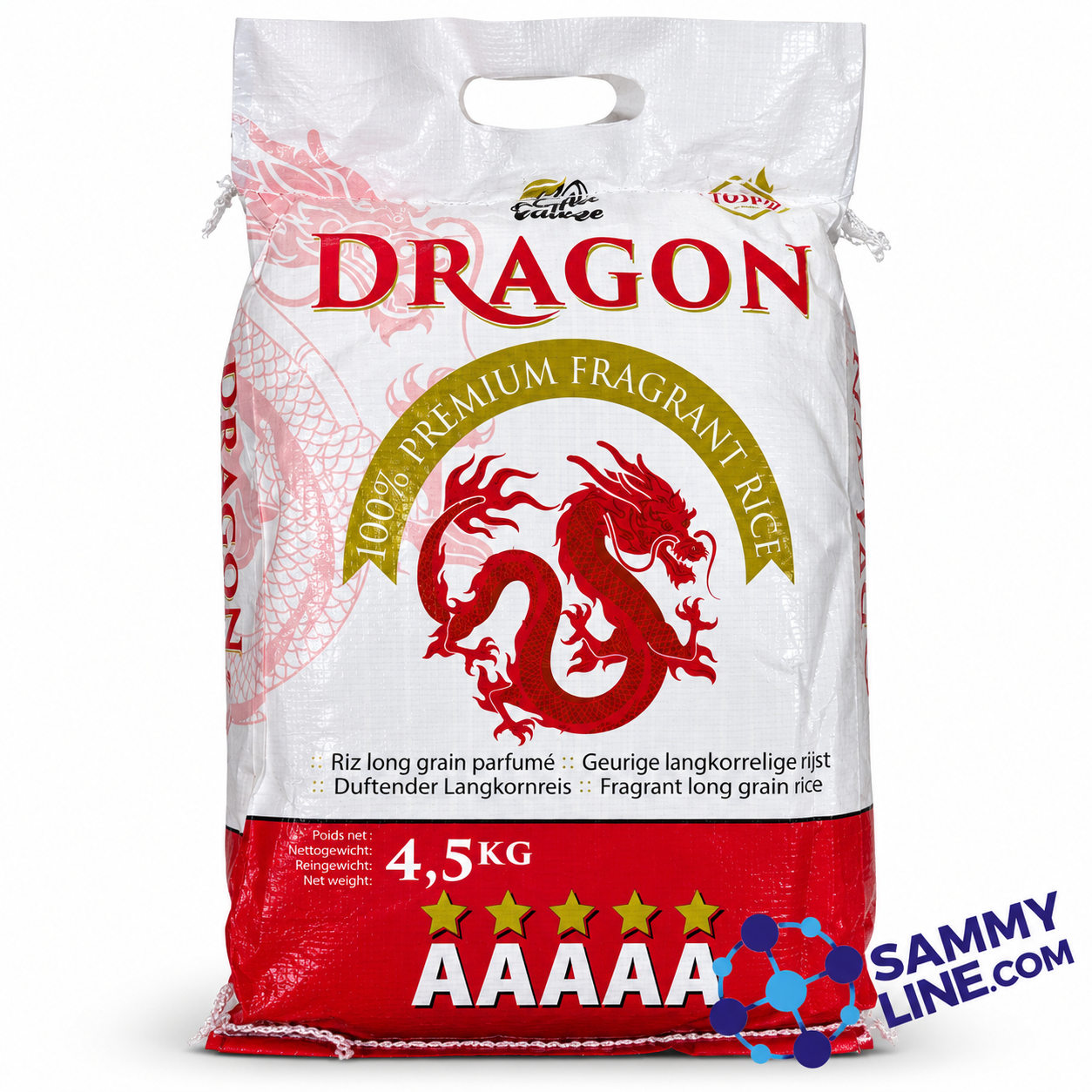 DRAGON LONG GRAIN RICE - RIZ LONG GRAIN 4.5kg