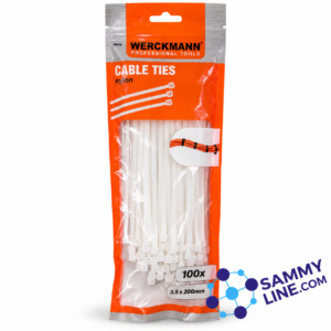 CABLE TIES WHITE